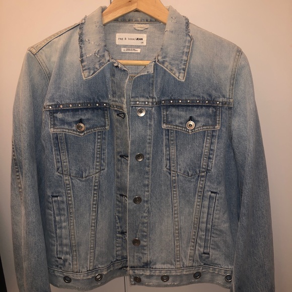 Rag and Bone Jean Jacket size L - Picture 1 of 3